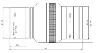 麻省理工学院d-fine HR-Objektiv Flachenscanmodul